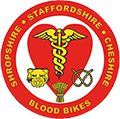 Staffordshire Blood Bikes logo