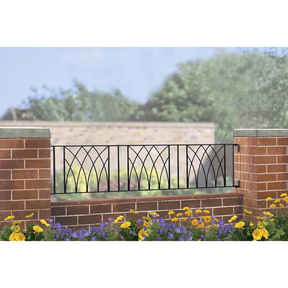 Abbey Garden Railing Panel – 395mm (15.5") High