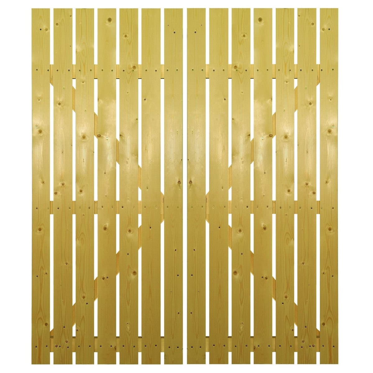 Carlton Timber Driveway Gate – Open Board
