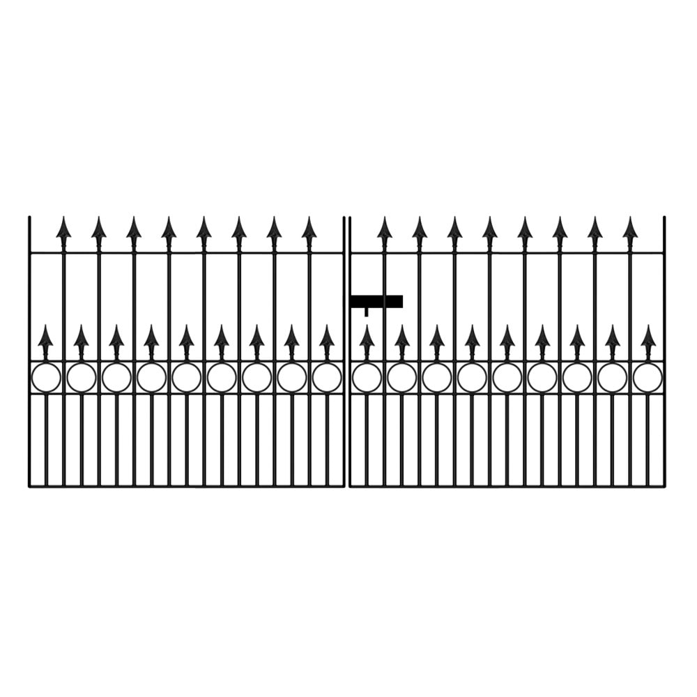 Balmoral Driveway Gate Short Double - 1168mm (46") High - Image 2