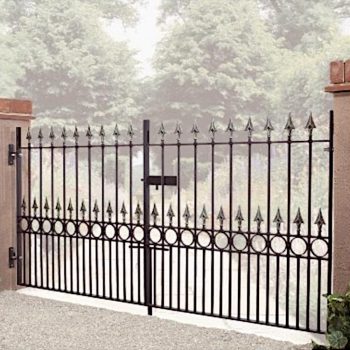 Balmoral Driveway Gate Short Double - 1168mm (46") High