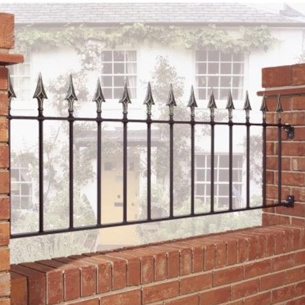 Balmoral Garden Railing Panel – Flat – 559mm (22″) High