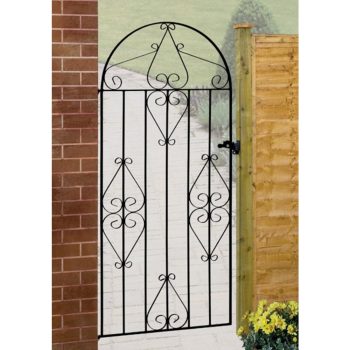 Classic Garden Gate - Tall Bow Top