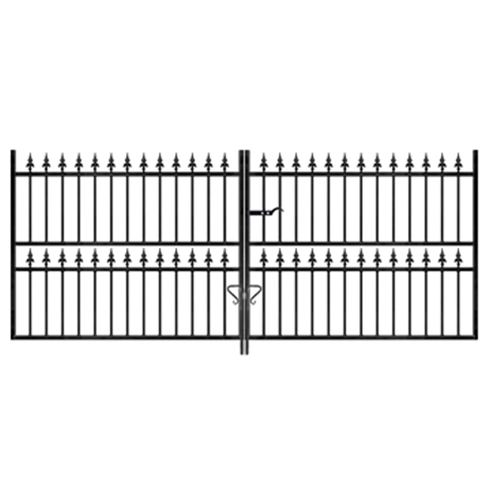 Corfe Double Driveway Gate – Short – 1168mm (46″) High - Image 3