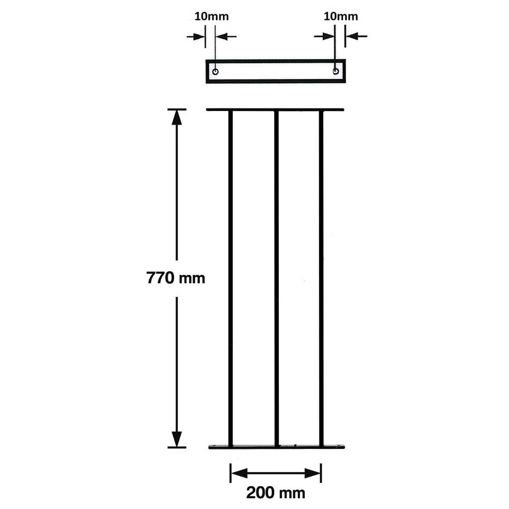 Decking Fencing Panel x2 – Garda - Image 2