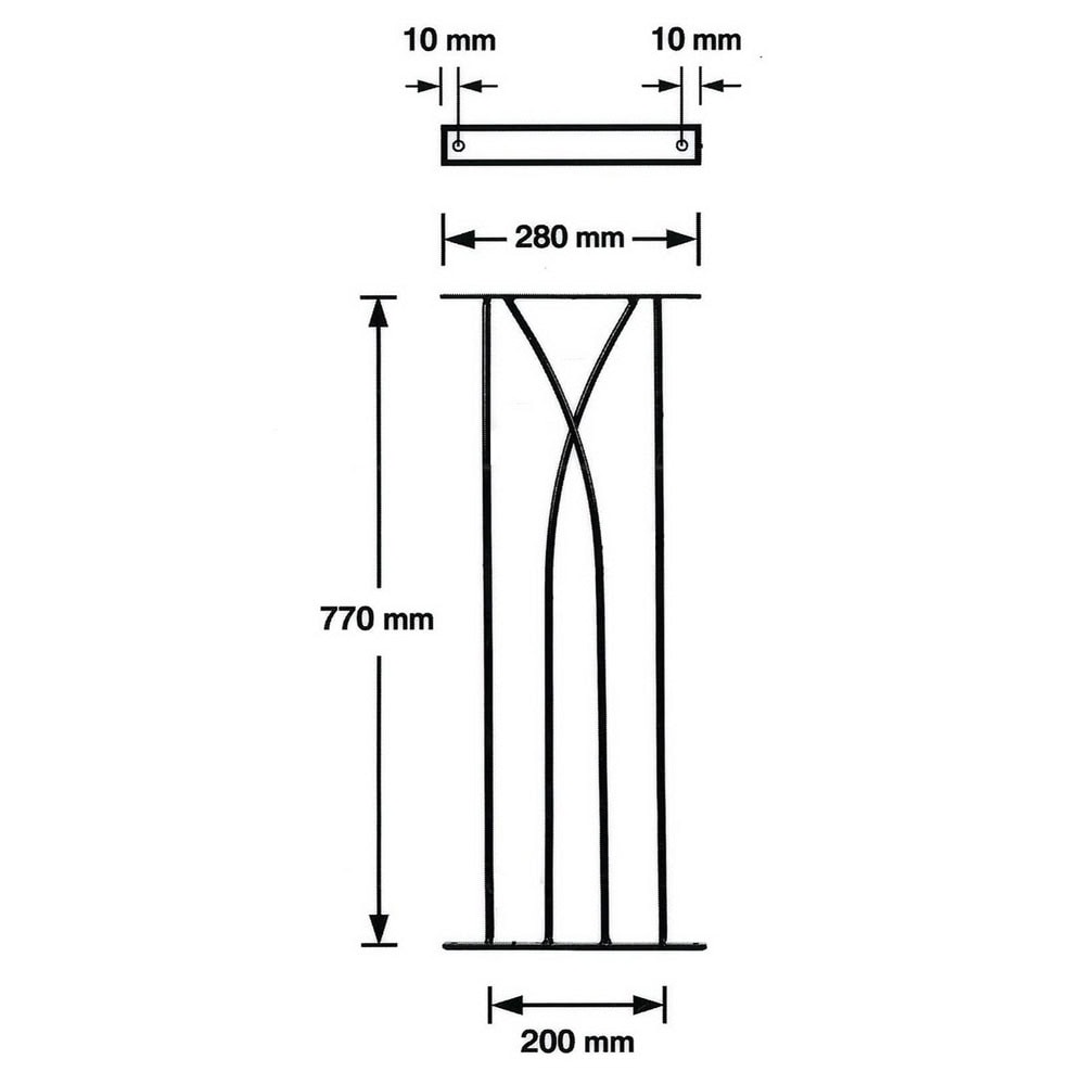 Decking Fencing Panel x1 – Metro - Image 2