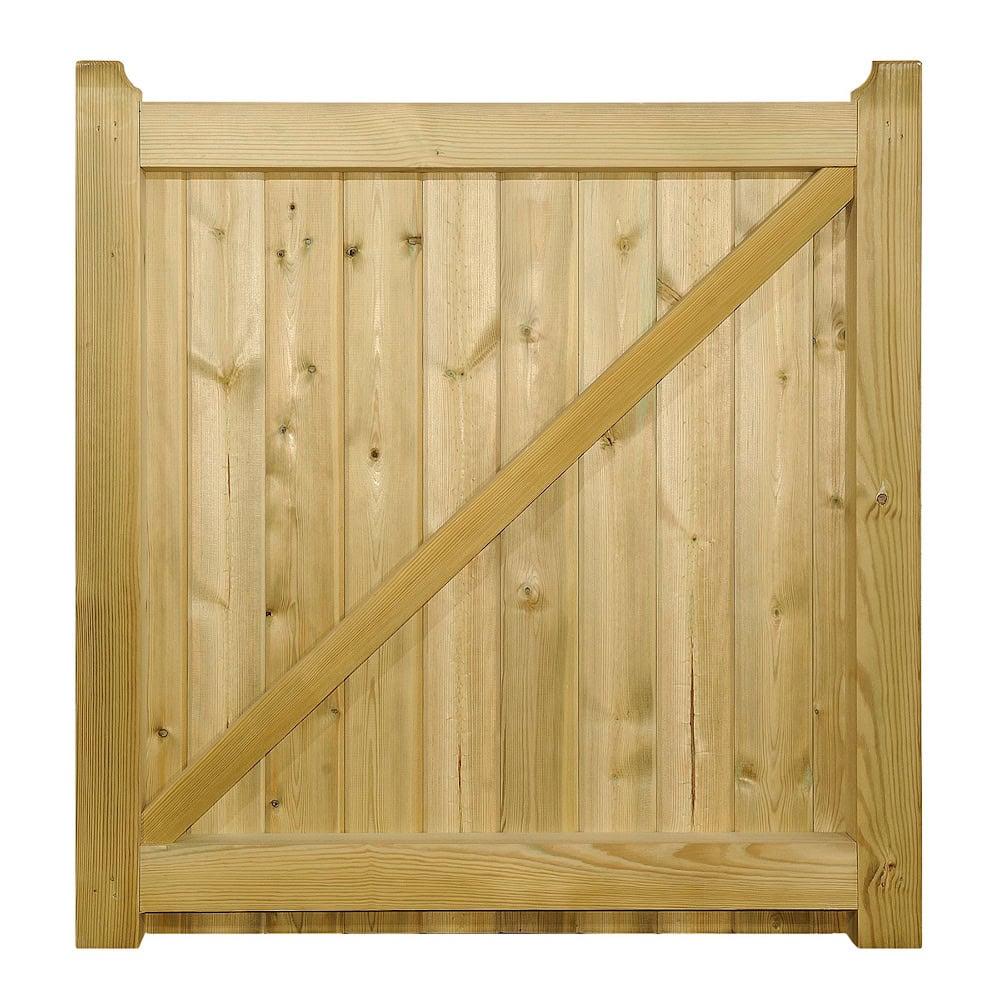 Drayton Single Timber Gate – 950mm High - Image 3