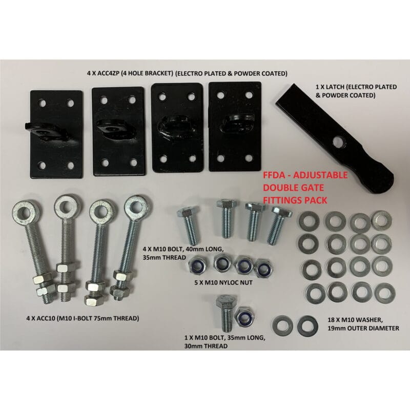 Abbey Double Gate - 812mm (32") High - Image 7