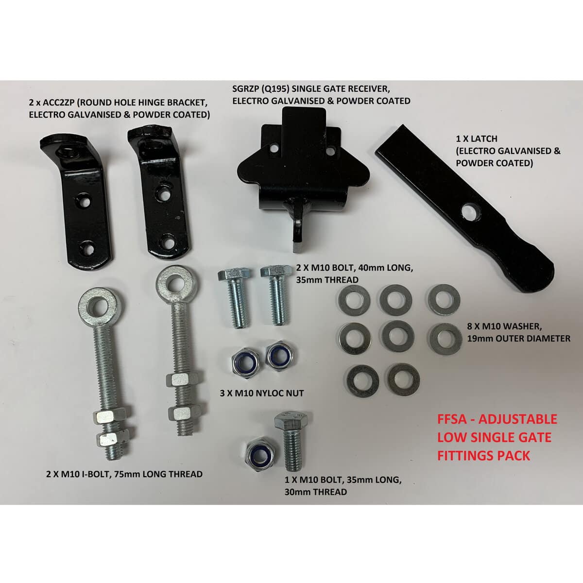 Abbey Single Garden Gate - Flat Top – 812mm (32″) High - Image 5