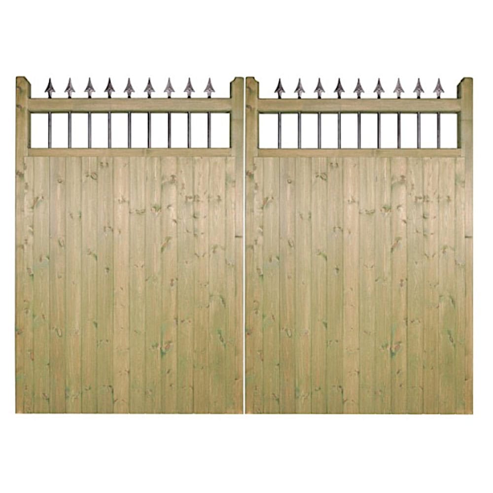 Hampton Timber Driveway Gate – 1800mm High - Image 2