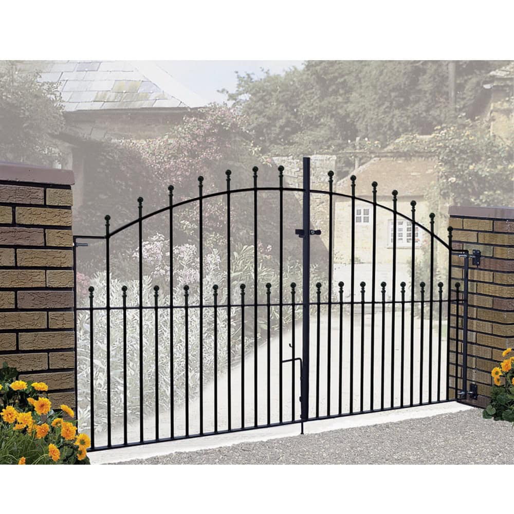 Manor Driveway Gate - Arched - 1220mm (48") High