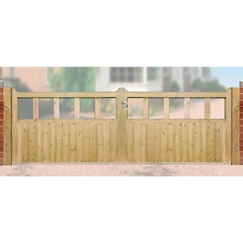 Quorn Timber Driveway Gate – 900mm High