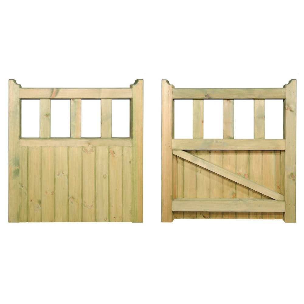 Quorn Single Timber Gate – 900mm High - Image 2