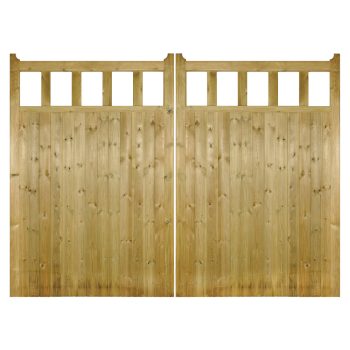 Quorn Timber Driveway Gate – 1800mm High