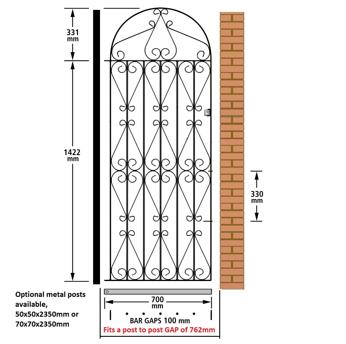 Regent Garden Gate Short – Bow Top - Image 5