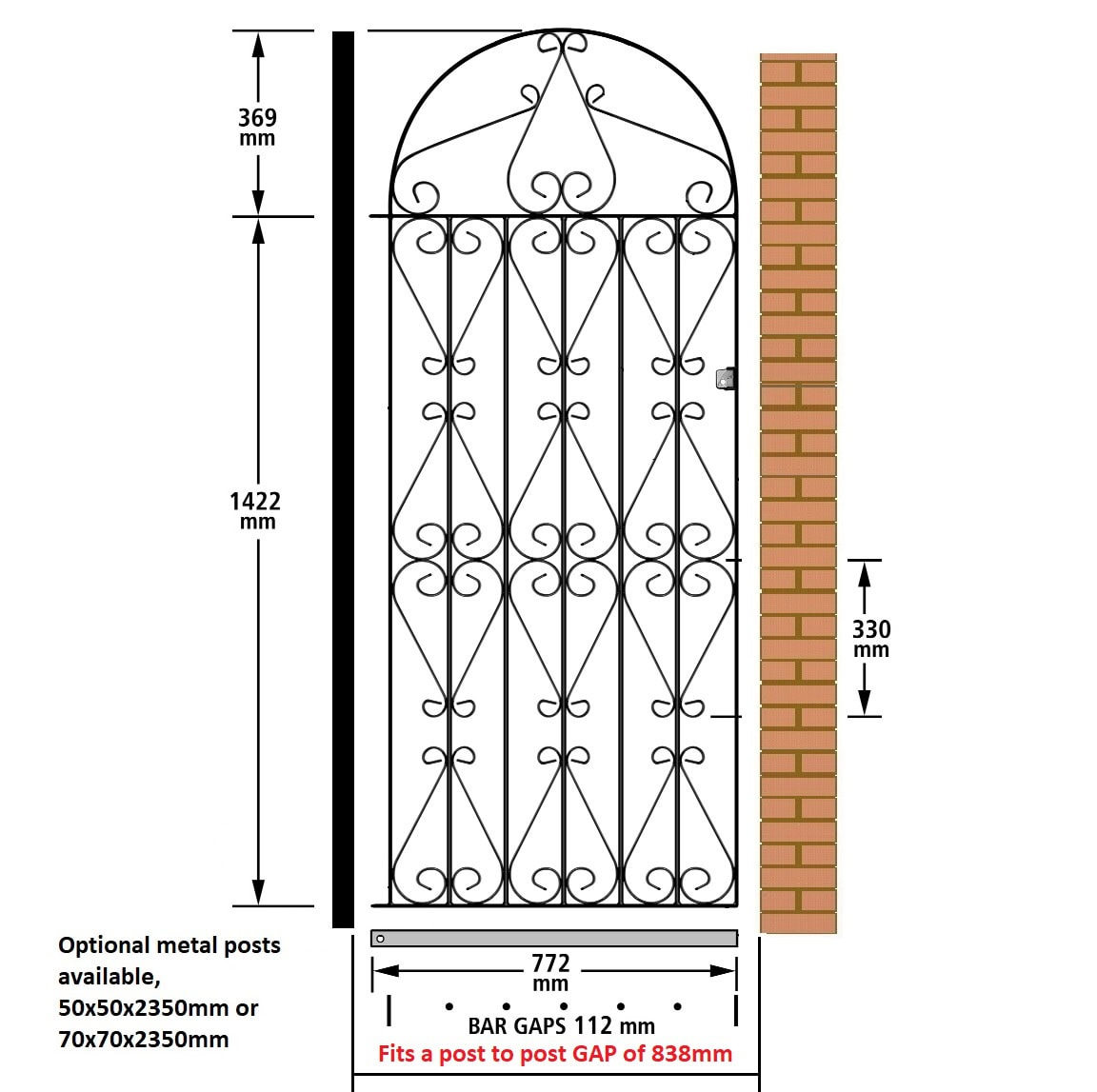 Regent Garden Gate Short – Bow Top - Image 6