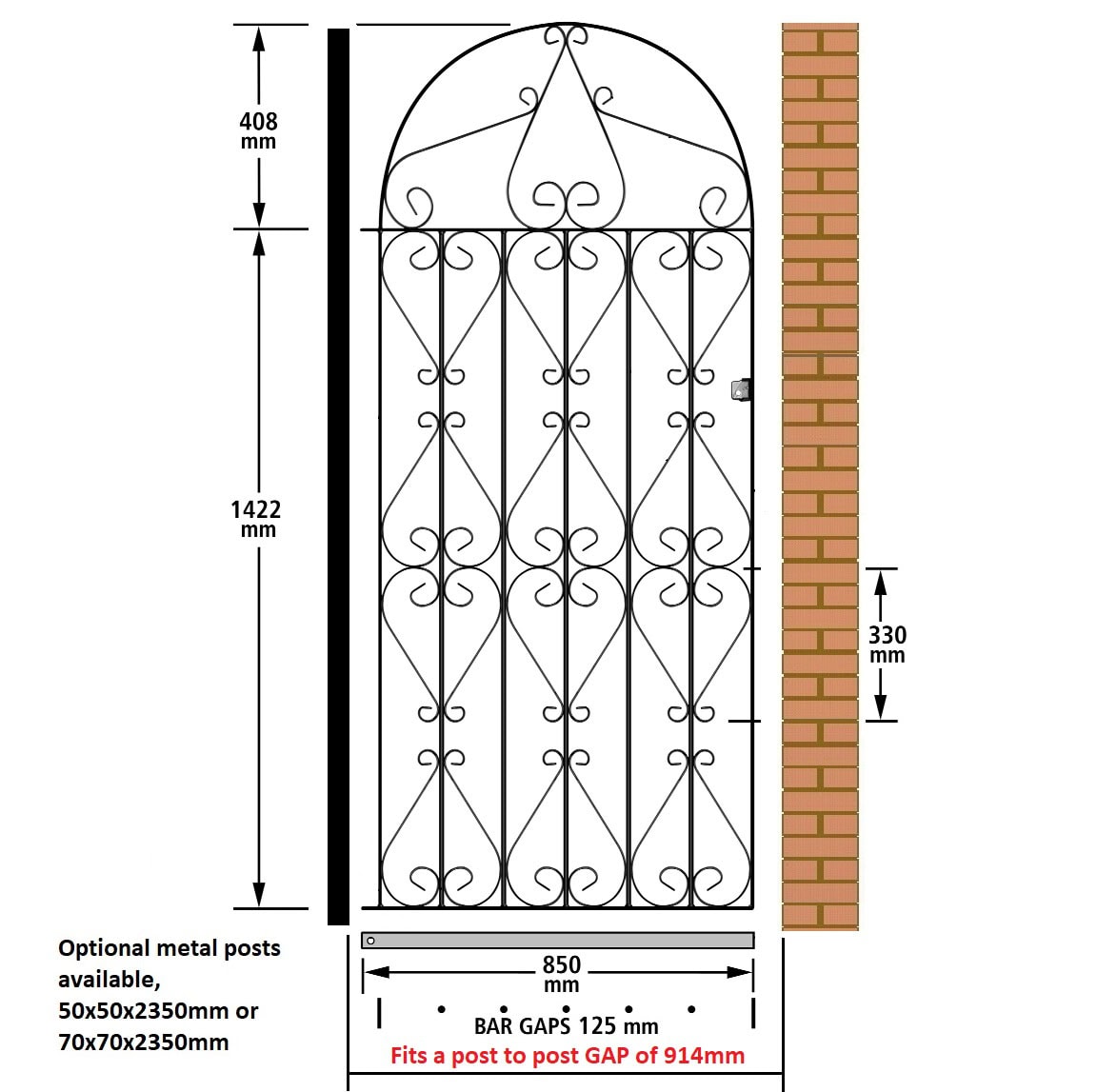 Regent Garden Gate Short – Bow Top - Image 2