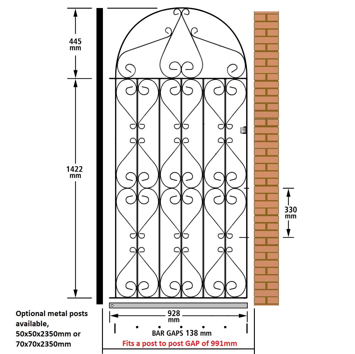 Regent Garden Gate Short – Bow Top - Image 3