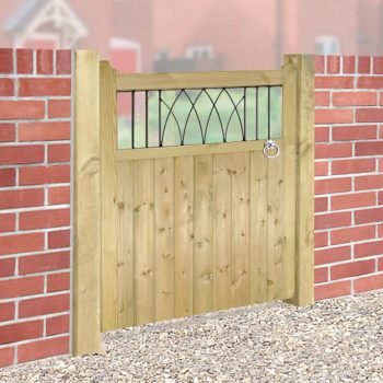 Windsor Single Timber Gate - 1200mm High