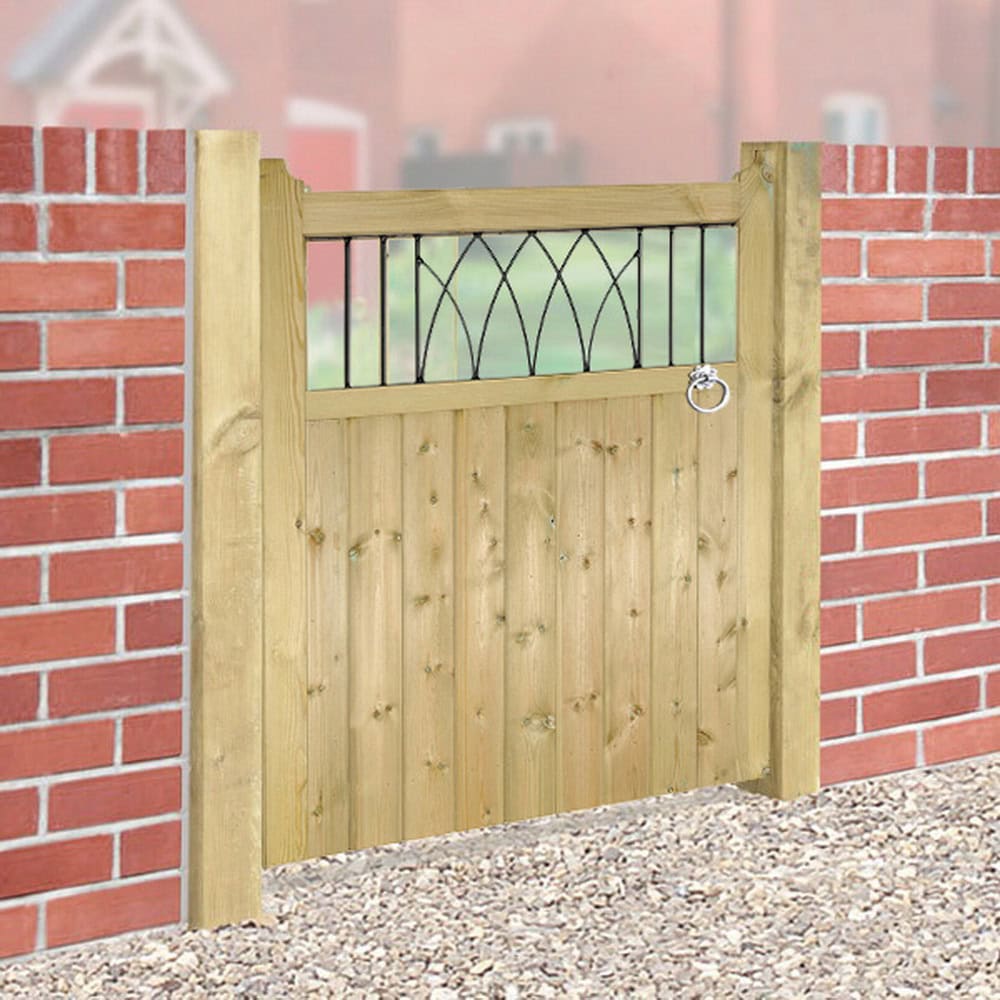 Windsor Single Timber Gate - 1200mm High