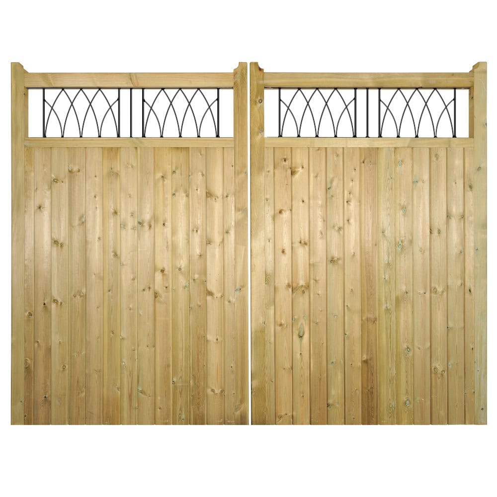 Windsor Timber Driveway Gate – 1800mm High - Image 2