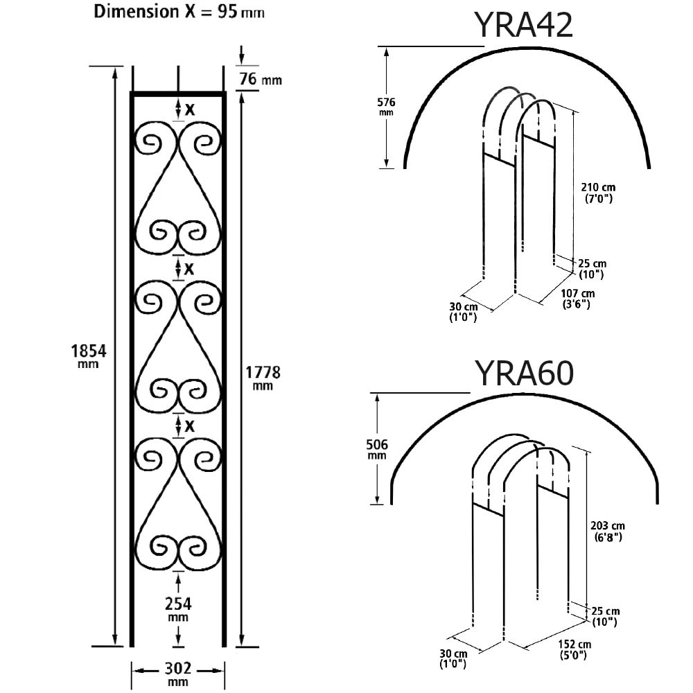 York Garden Rose Arch - Image 3