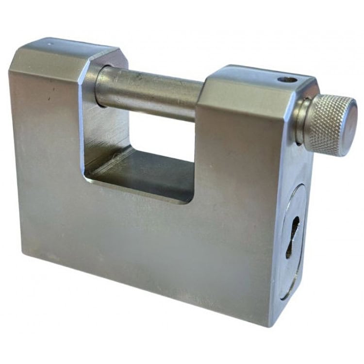 Bulldog MC55 13mm Alloy Chain 1.5m Long With 85mm Steel Block Padlock - Image 2