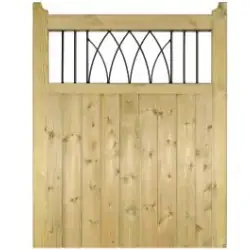 Windsor Single Timber Gate - 1200mm High - Image 2