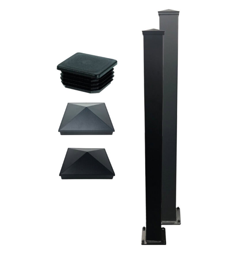 Gate Post and Cap - Heavy Duty