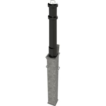 Polymer Cast Round 850mm Telescopic Security Post