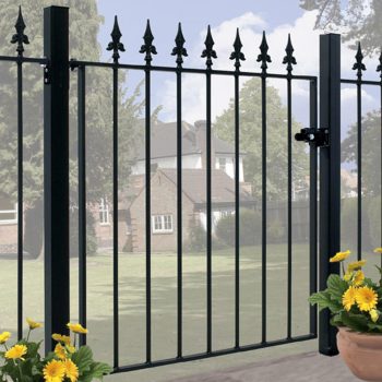 Saxon Wrought Iron Gate