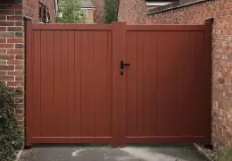 Wooden gate