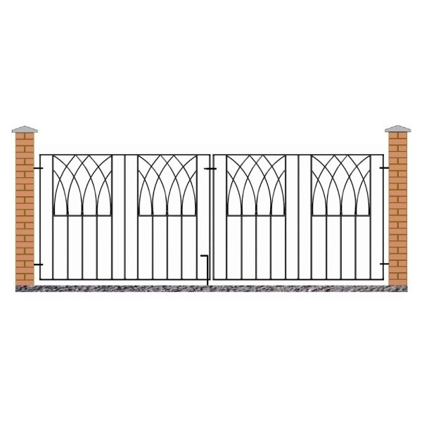 Abbey Double Gate - 812mm (32") High