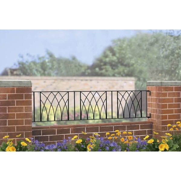 Abbey Garden Railing Panel – 395mm (15.5") High