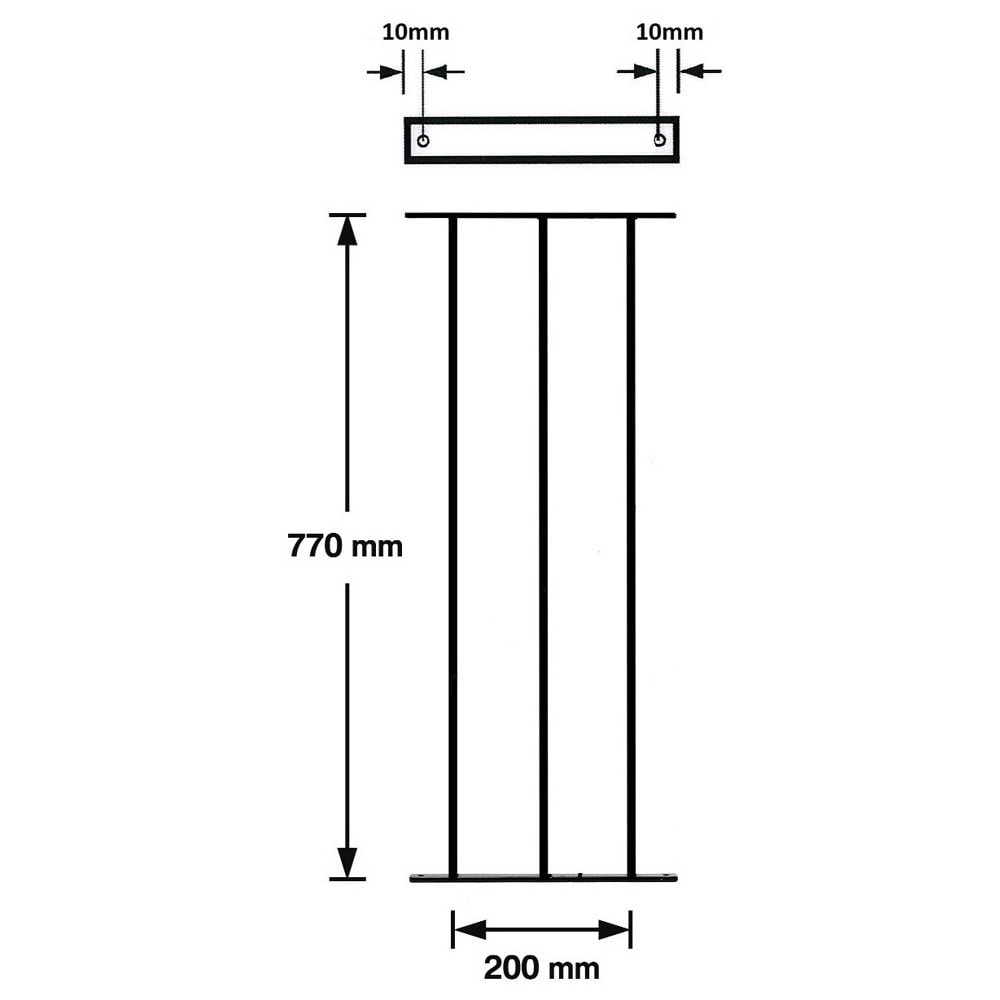 Decking Fencing Panel x2 – Garda - Image 2