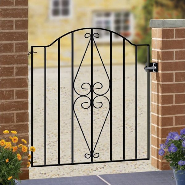 Stirling Garden Gate – Low - Bow Top - 942mm (37″) High