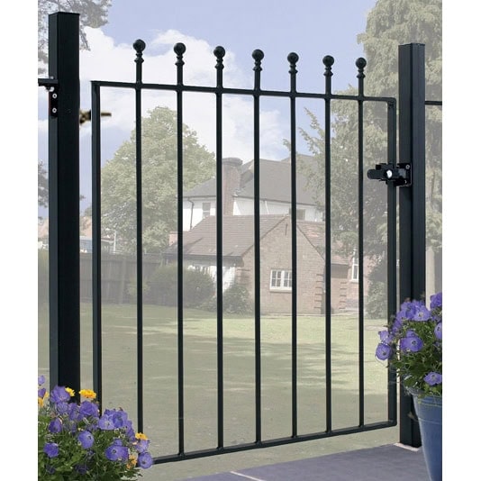 Manor Garden Gate Low - Flat Top