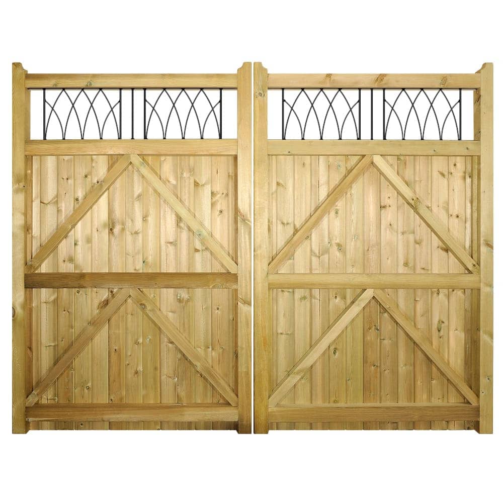 Windsor Timber Driveway Gate – 1800mm High - Image 3