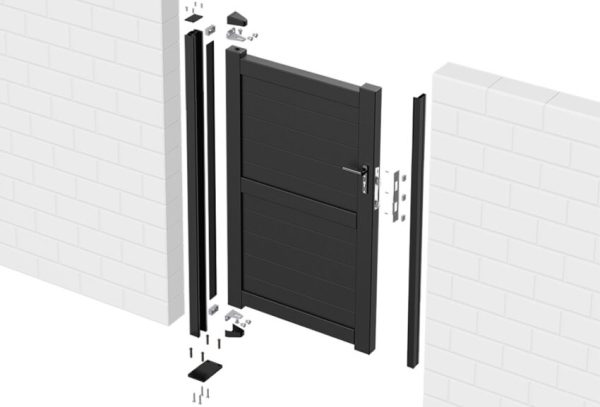 Surface/Sunken Pedestrian Gate Post